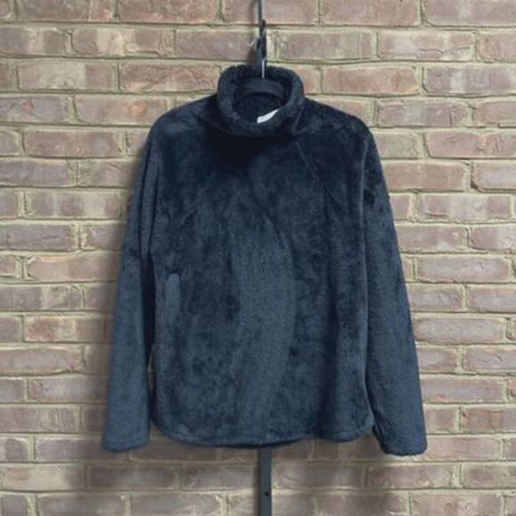 JoyLab Black Mock-neck Sherpa Pullover Size XXL NEW - Picture 2 of 4
